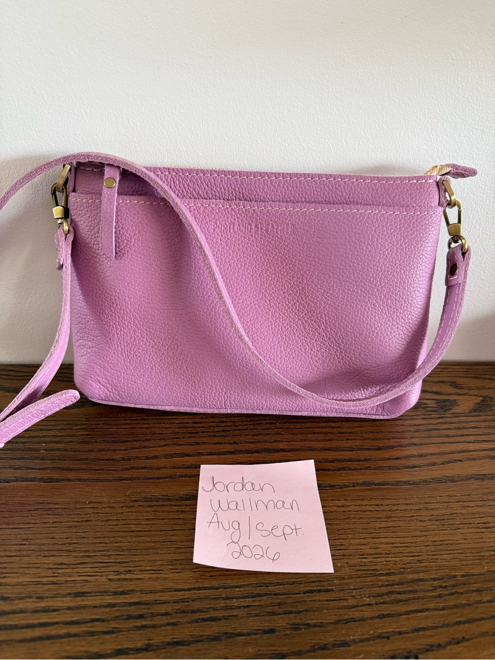 Portland leather goods Poppy crossbody bag